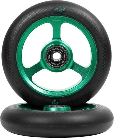 North Index G8 Freestyle Scooter Wheels 110 Emerald