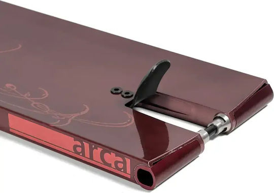 North Arca Freestyle Scooter Deck 6.75" Wine Red