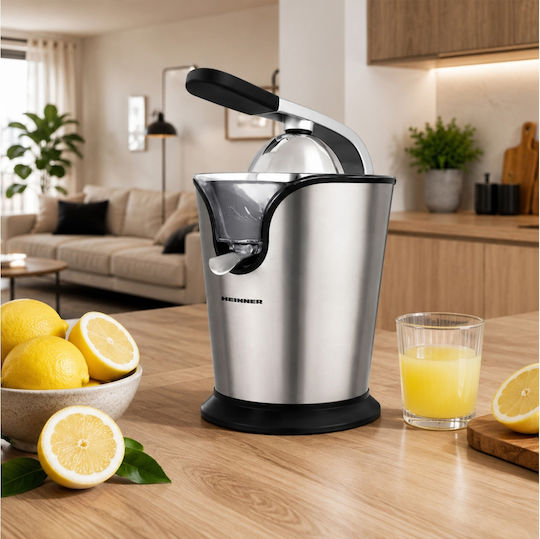 Heinner Storcător Electric 160W cu Memorie Internă 1lt Inox Argintiu