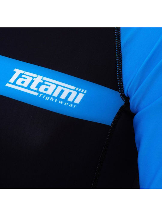 Tatami Fightwear Дамска Къс Ръкав Блуза за Джиу-Джицу Синя