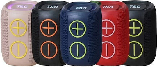 T&G TG-486 Bluetooth Speaker 15W with Battery Life up to 2 Hours Red