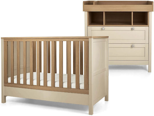 Mamas & Papas Harwell Baby Furniture Set Beige / Beige
