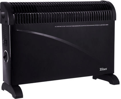 Zilan Конвектор Подов 2000W Черен