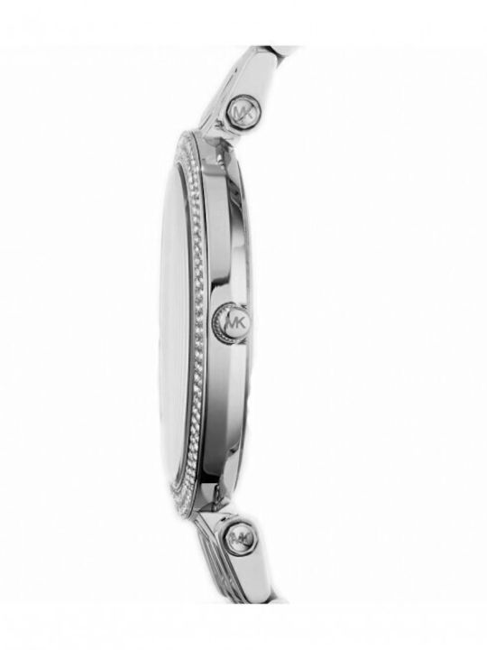 Michael Kors Darci Womens Watch 39mm Battery with Silver Stainless Steel Bracelet