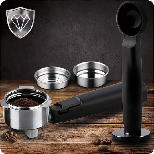 Berdsen Μηχανή Espresso 1350W Πίεσης 20bar Ασημί BD-770