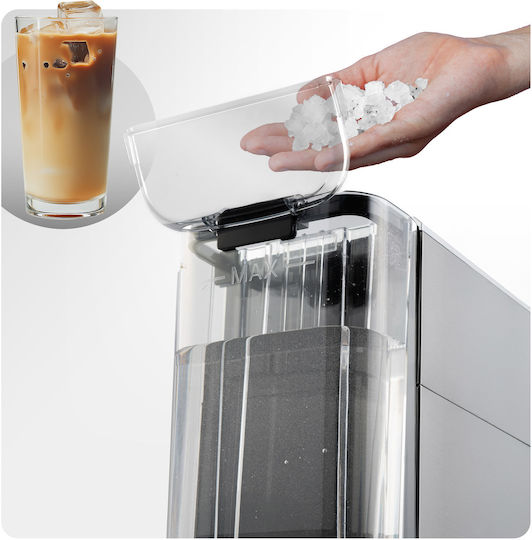 Berdsen Μηχανή Espresso 1350W Πίεσης 20bar Ασημί BD-770