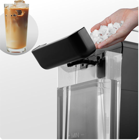 Berdsen Μηχανή Espresso 1350W Πίεσης 20bar Μαύρη BD-771