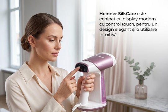 Heinner Hand Garment Steamer 1500W with 180ml Tank Purple