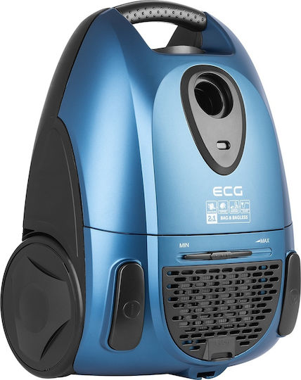 ECG SBS4400 Aspirator Electric 700W cu recipient 2.7lt Albastru