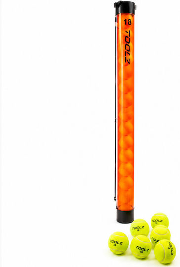 Toolz Toolz Ball Collector Tube x 16 Orange