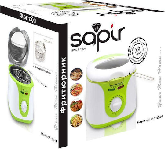 Sapir Sp 1980 Фритюрник 2lt Зелен