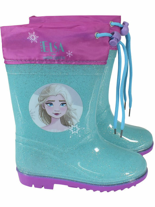 Παιδικές Γαλότσες Frozen Τιρκουάζ