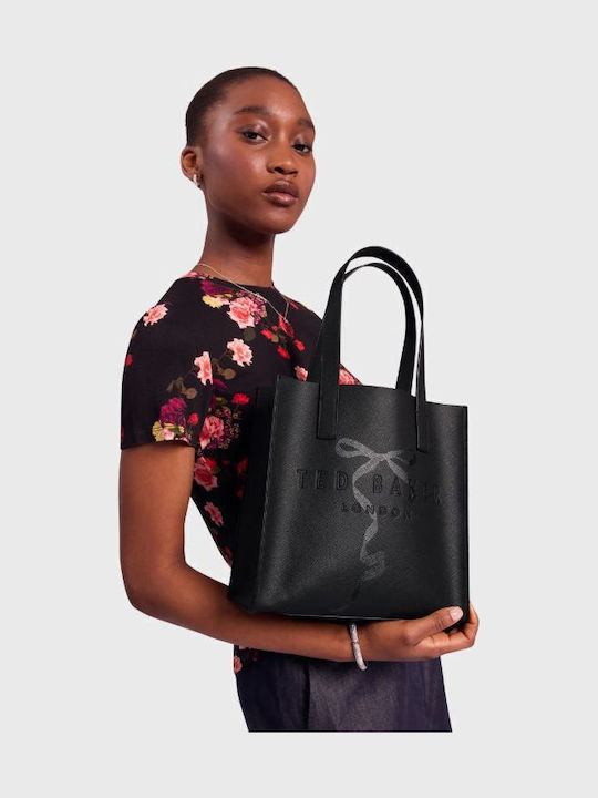 Icon Damen Tote Tasche Schwarze