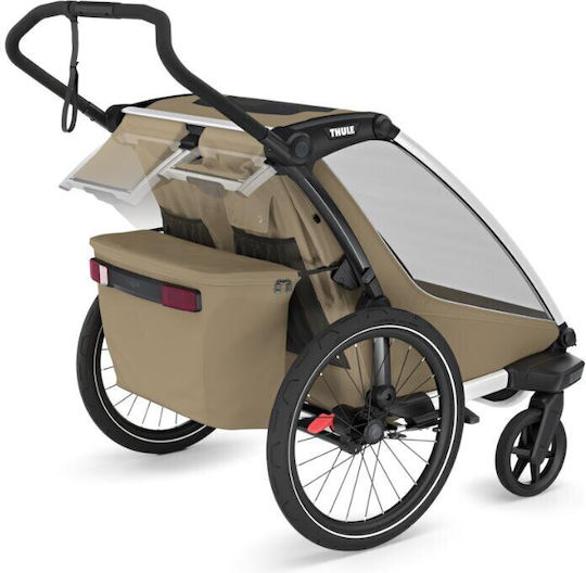 Thule Chariot Cross 2 Cărucior pentru copii Kaki 16.1kg