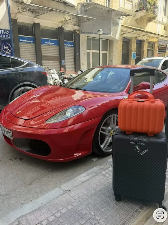 Βαλίτσα Ταξιδίου Καμπίνας Σκληρή με 4 Ρόδες