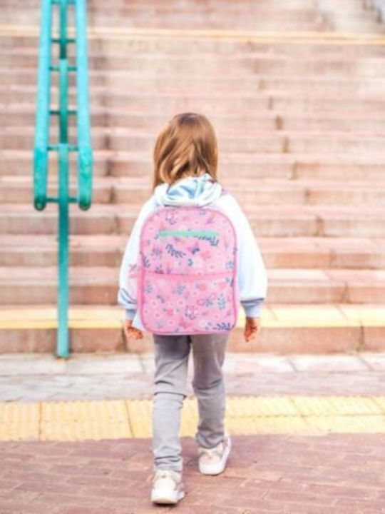 Stephen Joseph Backpack School Bag Kindergarten with Water Bottle Holder Red 28 x 9 x 33cm