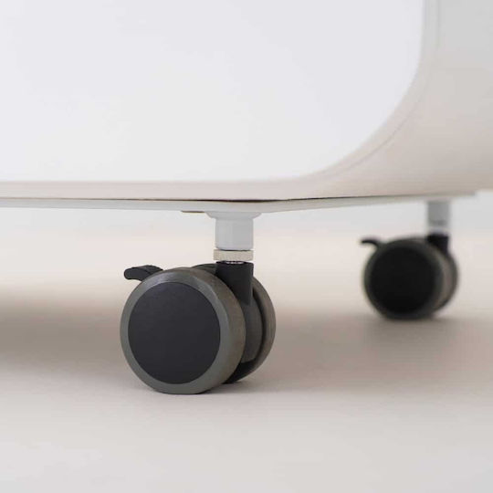 Habys Medical Table on Wheels Nursing with Drawer W55xL40xH87cm T-SS146