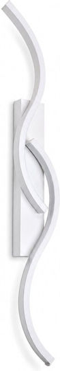 VenCore Modern Wall Lamp with Integrated LED and Adjustable White Light 8x5cm