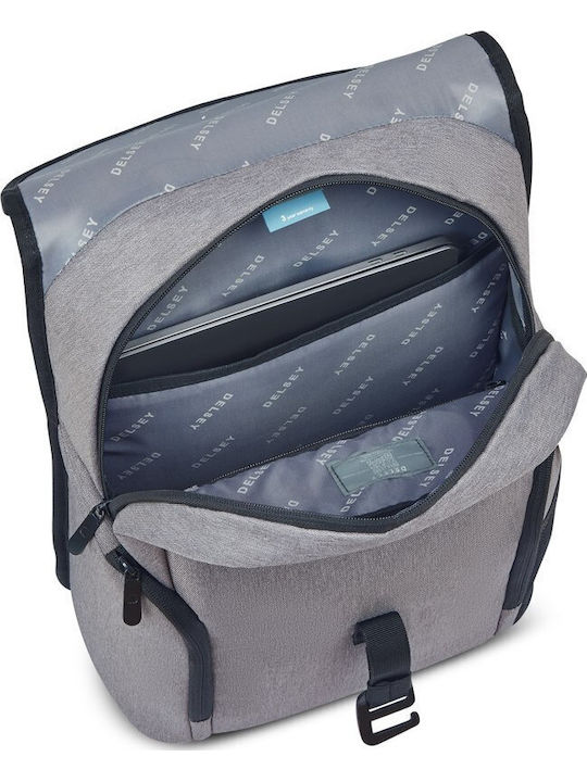 Delsey Раница за лаптоп 15.6" в кафяв цвят 391660400