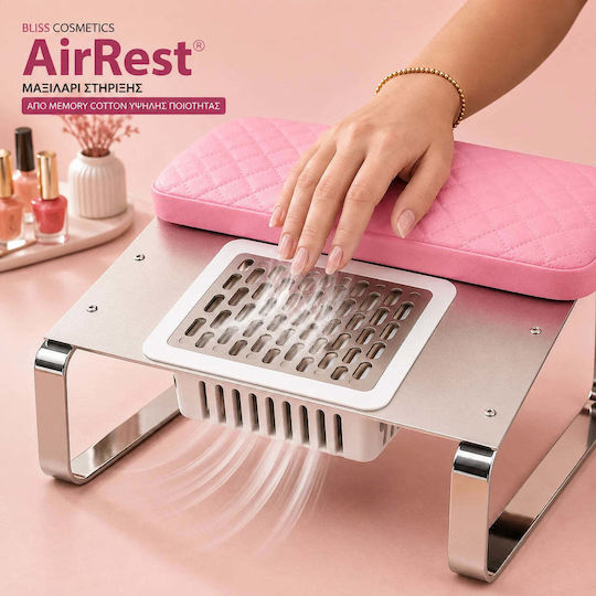 Bliss Cosmetics Built-in Nail Dust Collector 36W 3000rpm with Cushion