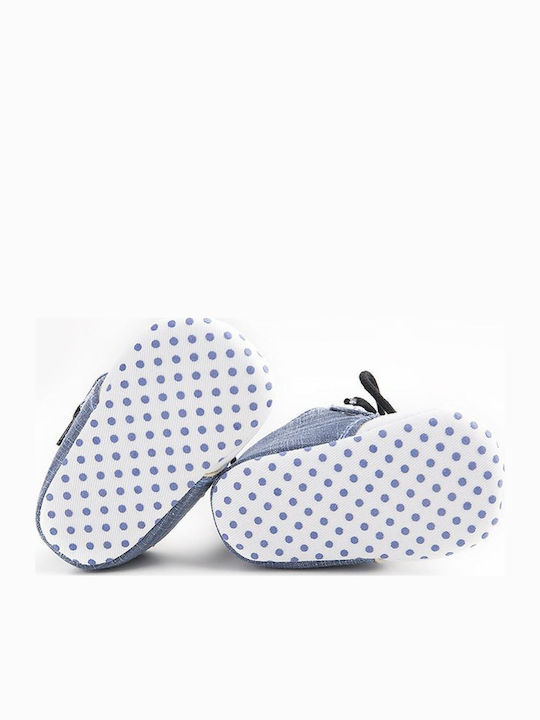 Mamababy Mocasini pentru bebeluși de braț Albastri