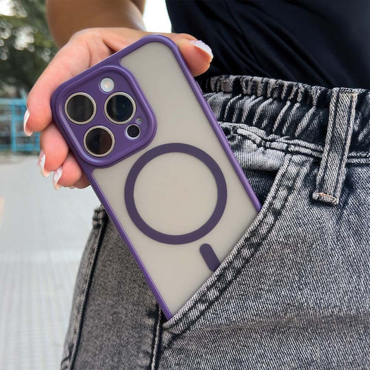 Θήκη Magnetic Magmatte Lens Sonique Xiaomi Poco X8 Pro Max 5g Μωβ