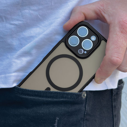 Husă Magnetică Magmatte Lens Sonique Xiaomi Poco X8 Pro Max 5g Neagră