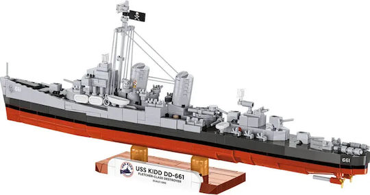 Cobi USS Kidd DD-661 Figur Modellbau Schiff
