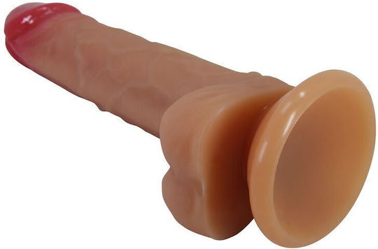 Pretty Love Ρεαλιστικό Dildo με Βεντούζα Flesh
