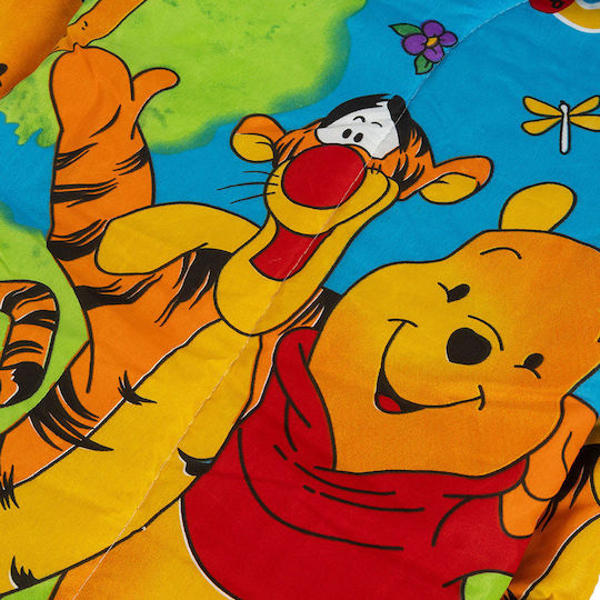 Детско Завивка Еднолицева Winnie The Pooh 160x210см