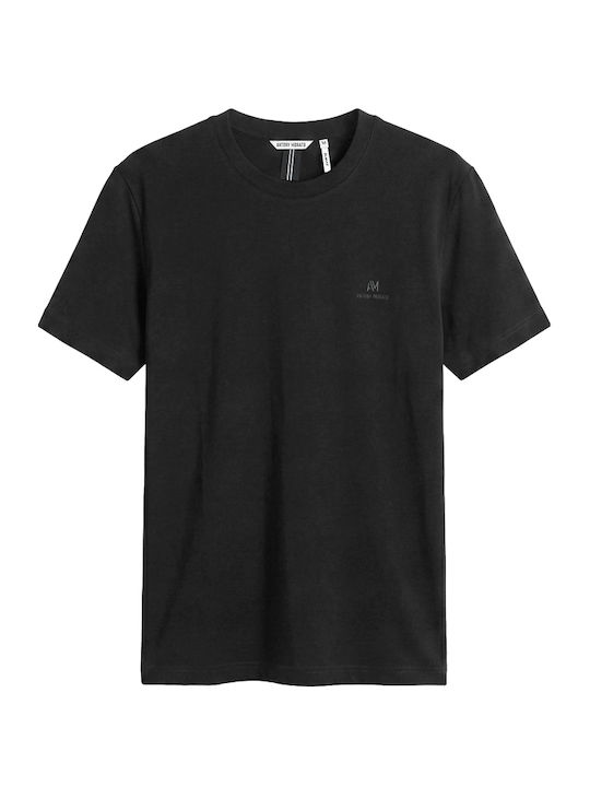 T-Shirt Schwarz MMKS02729-Farbe Schwarz