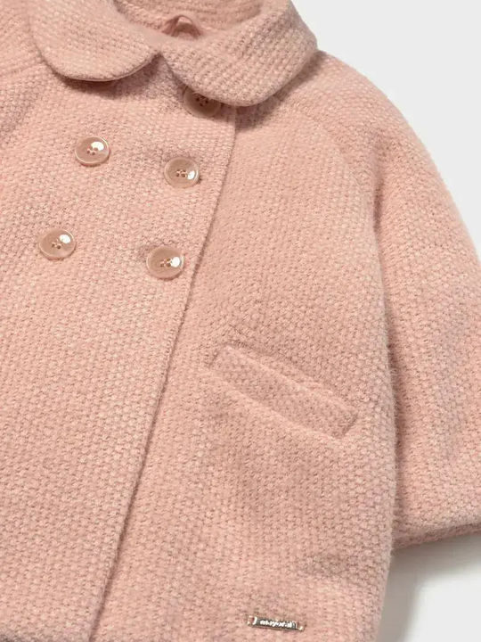 Kids Short Beige Coat