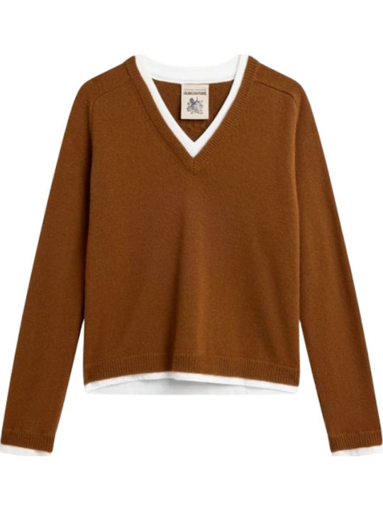 Γυναικείο Πουλόβερ Brown