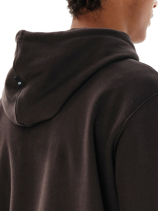 Herren Sweatshirt mit Kapuze Braun 262.EM20.12