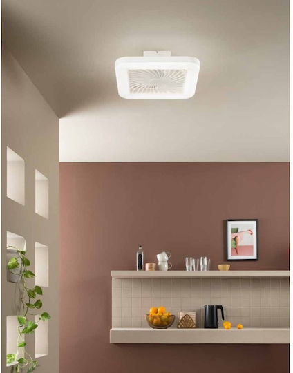 Fan Europe Merak Deckenventilator mit Leuchte Weiß
