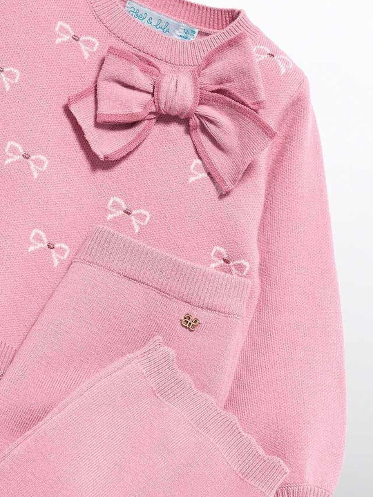 Kinderbekleidungsset mit Hosen 2 Stück Rosa