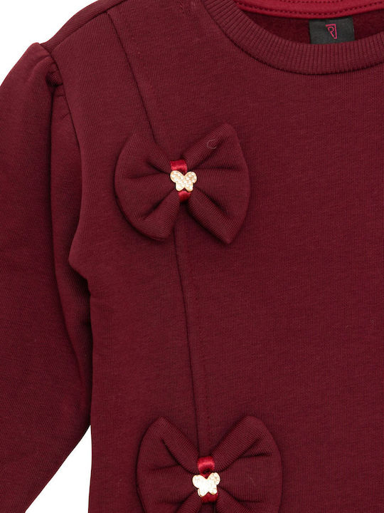 Restart Set Pentru Copii Cu Pantaloni Iarnă 2 Bucăți Burgund Restart Set Pentru Copii Cu Pantaloni Iarnă 2 Bucăți Burgund