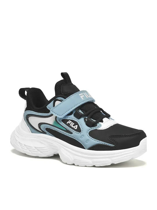 Kinder Sneaker mit Bügel- und Schleifenverschluss Schwarz