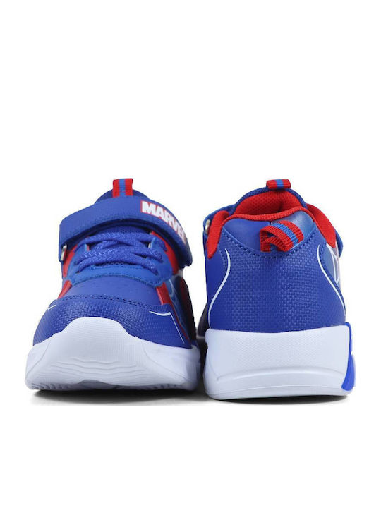 Kinder Sneaker Anatomisch mit Bügel- und Schleifenverschluss & Blaue mit Lichtern