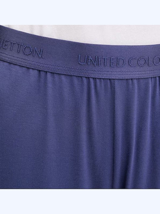 Benetton Benetton Damen Schlafanzug & Pyjamas Sommerhose Blau