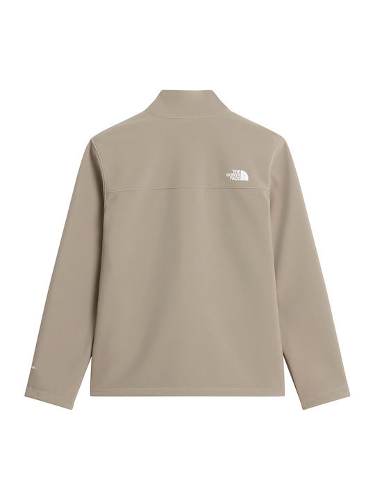 The North Face Geacă De Iarnă Softshell Impermeabilă Și Cu Protecție Împotriva Vântului Gri