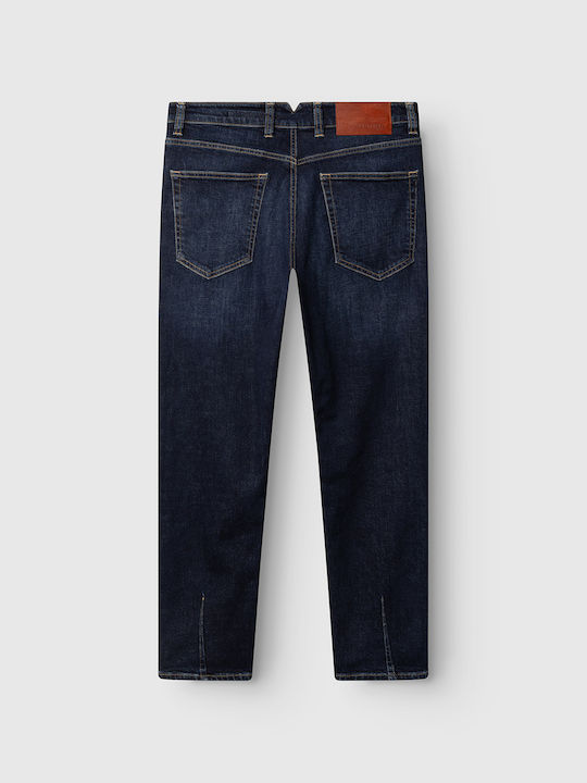 Gabba Alex Pantaloni de blugi Cropped Elastici Relaxed Fit Albaștri Gabba Alex Pantaloni de blugi Cropped Elastici Relaxed Fit Albaștri