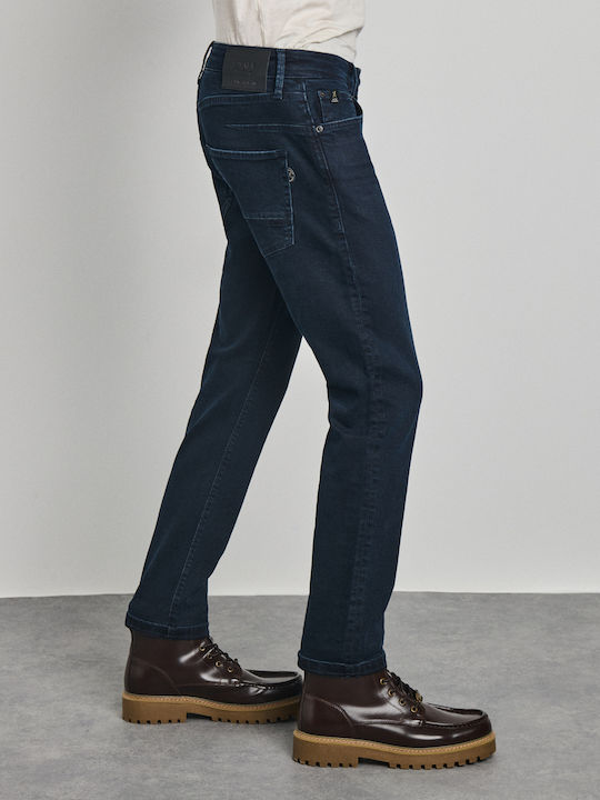 Herren Jeanshosen Schlank Fit Blau