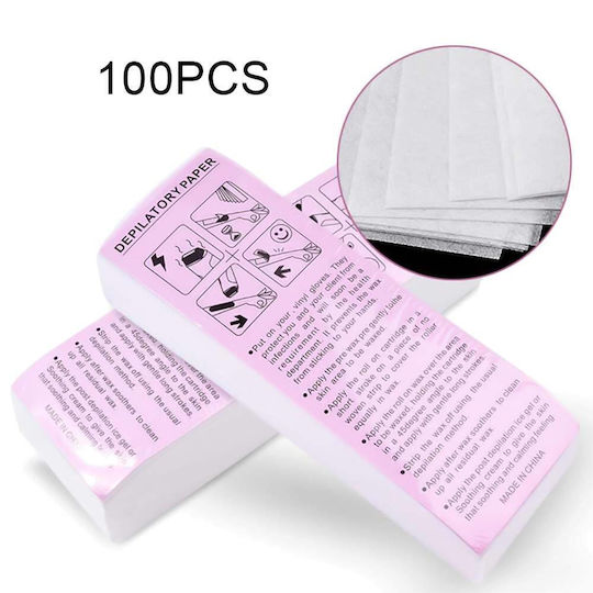 Wd Depilationspapier Film Haarentfernung 100Stücke 7x20cm Verschiedene Farben