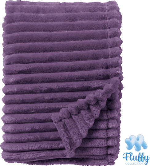 Cuvertură Super King 220x240cm Violet Cuvertură Super King 220x240cm Violet