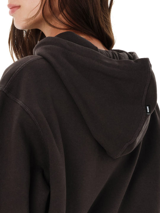 Women's Hooded Sweatshirt Brown