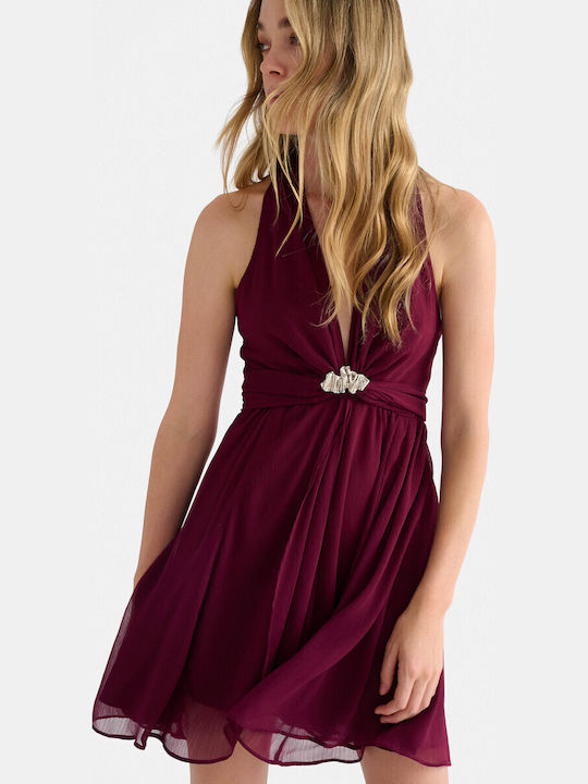 Mini Dress Red 92271712-Bordeaux
