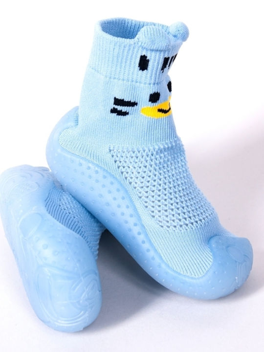 Yo Club Kids' Slipper Socks Blue Yo Club Kids' Slipper Socks Blue