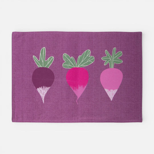 Nef-Nef Homeware Radish Tischsets Stoff Braune 48x33cm