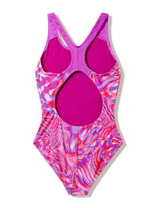 Speedo Splashback Kinder Badebekleidung Einteilig Rosa Speedo Splashback Kinder Badebekleidung Einteilig Rosa